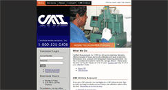 Desktop Screenshot of cmi-labs.com